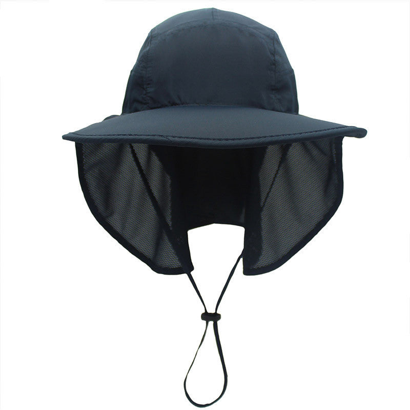 Sun Hat with Neck Guard - Wide Brim, Quick Dry, for Men & Women