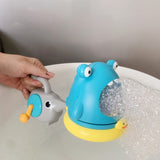 Bubble Machine Baby Bath Toy Pool Foam Making Machine Kids Play Water Games Toy Set - Minihomy