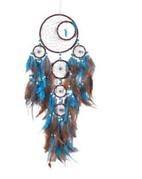 Bohemian Dream Catcher Feather Pendant Wind Chime Home Decor