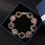 Super Flash Rhinestone Vintage Crystal Bracelet