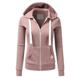 Autumn Winter Women Sweatshirts Hoodie Long Sleeve Jackets - Minihomy