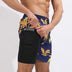 Gradient Printed Beach Shorts - Double Layer Casual Sport Shorts - Minihomy