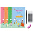 English Calligraphy Practice Board for Kids: French, German, Painting, Magic Stickers, Copy Control Pen - Minihomy