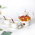 Ceramic Afternoon Tea Set | British Flowering Tea Cups & Saucers - Minihomy