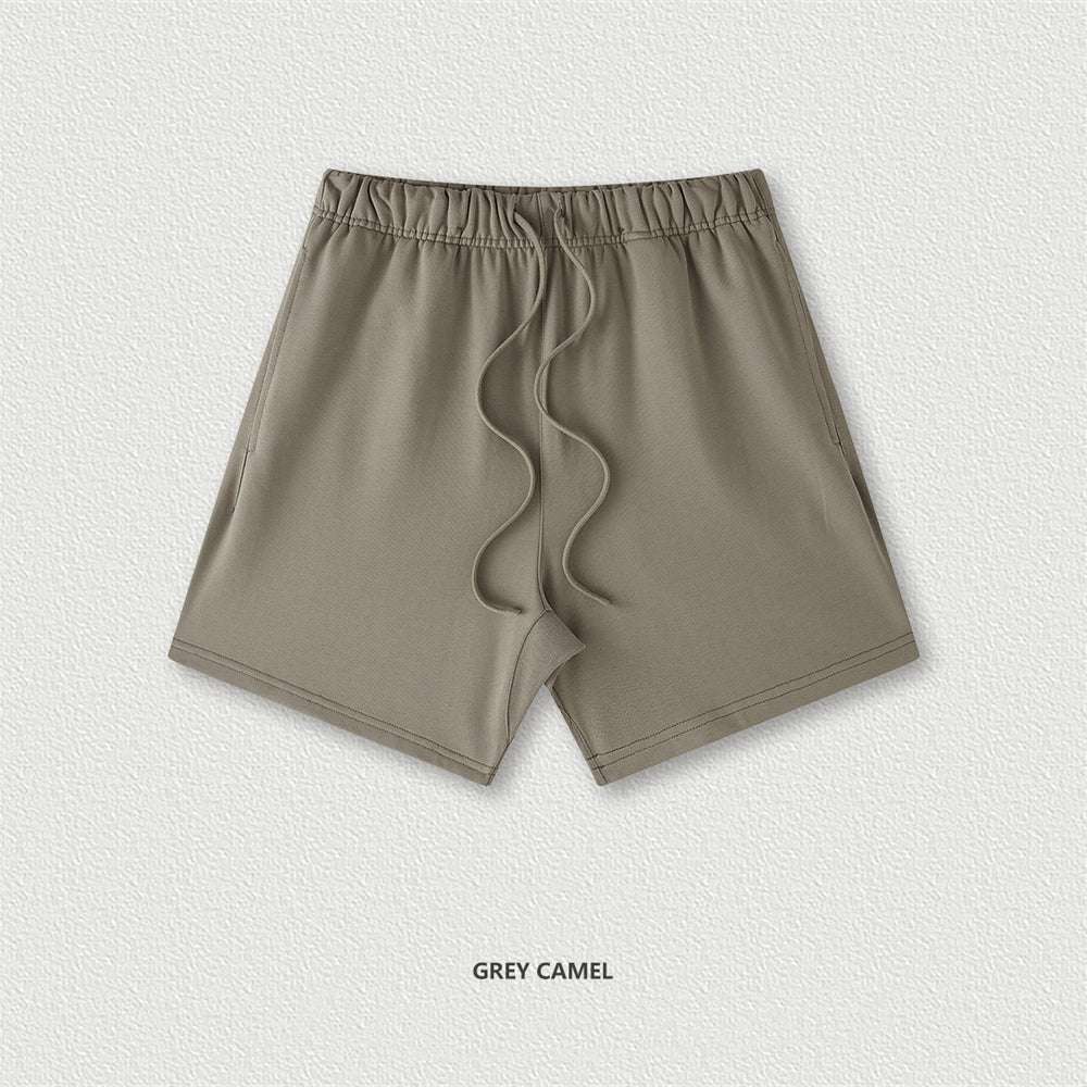 Mens  Loose Solid Color Shorts - Minihomy