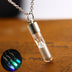 Hourglass Crystal Personalized Pendant Necklace Quicksand Wishing Bottle: Carry Your Wishes Close to Your Heart - Minihomy