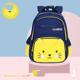 Cute Cartoon Shoulders Baby Lightweight Backpack Elementary School Schoolbag - Minihomy