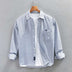 Men's Striped Casual Shirt Loose - Minihomy