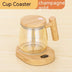 High-Speed Self-Stirring Coffee Mug - 400ML Electric Mixing Glass Cup - Minihomy