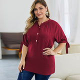 Plus size fashion t-shirt - Minihomy