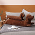 Brown Cute Dachshund Long Sofa Home Decor Pillow - Minihomy