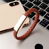 Bracelet Charger USB Charging Cable - Wearable Data Cable for iPhone 14, 13 Max, and Android Devices - Minihomy