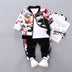 Boys Handsome Autumn And Winter Clothes Three-Piece Kid Clothes - Minihomy