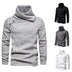 Men's Cascading Collar Sweater Coat Jacquard Pullover Sports Sweater - Minihomy