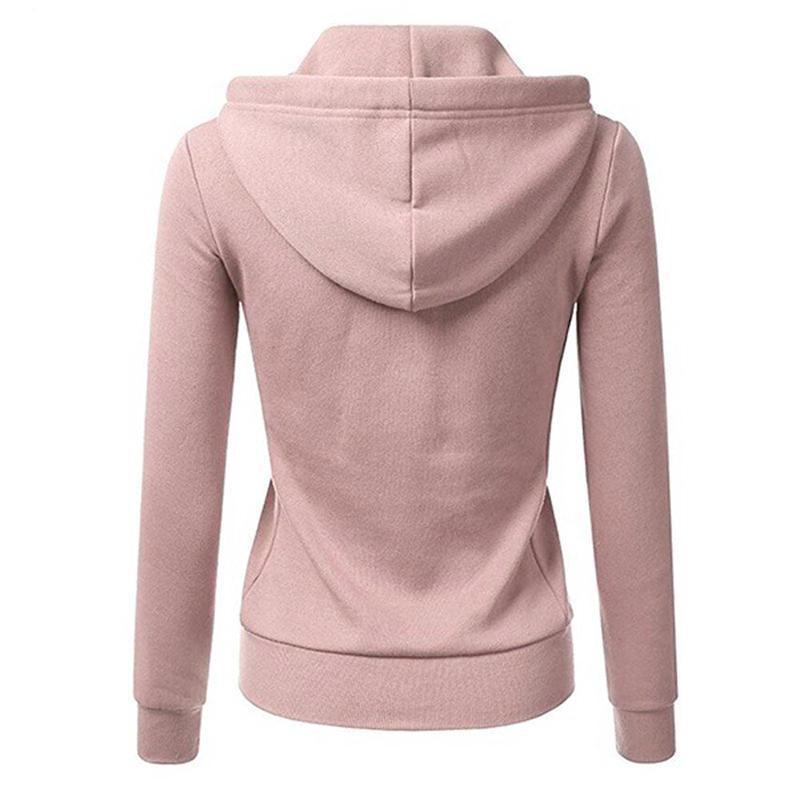 Autumn Winter Women Sweatshirts Hoodie Long Sleeve Jackets - Minihomy