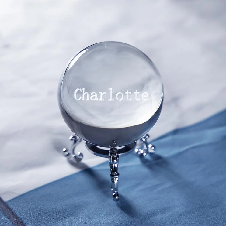 Crystal Ball Personalized Customization - Minihomy