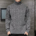 Loose High Neck Men Sweater Thickening - Minihomy