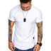 Men's Loose Round Neck Short Sleeve T-Shirt - Minihomy