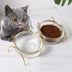 Glass Material Cat Glass Bowl Cat Bowl - Minihomy