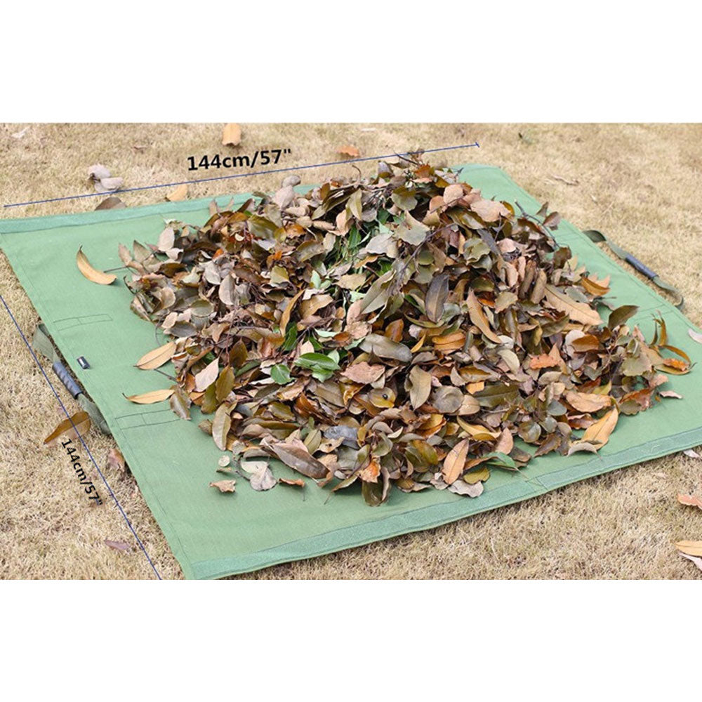 Garden Leaf Storage Outdoor Lawn Yard Waste Tarpaulin Container - Minihomy