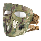 Premium Camouflage Tactical Full-Face Mask for Outdoor Enthusiasts