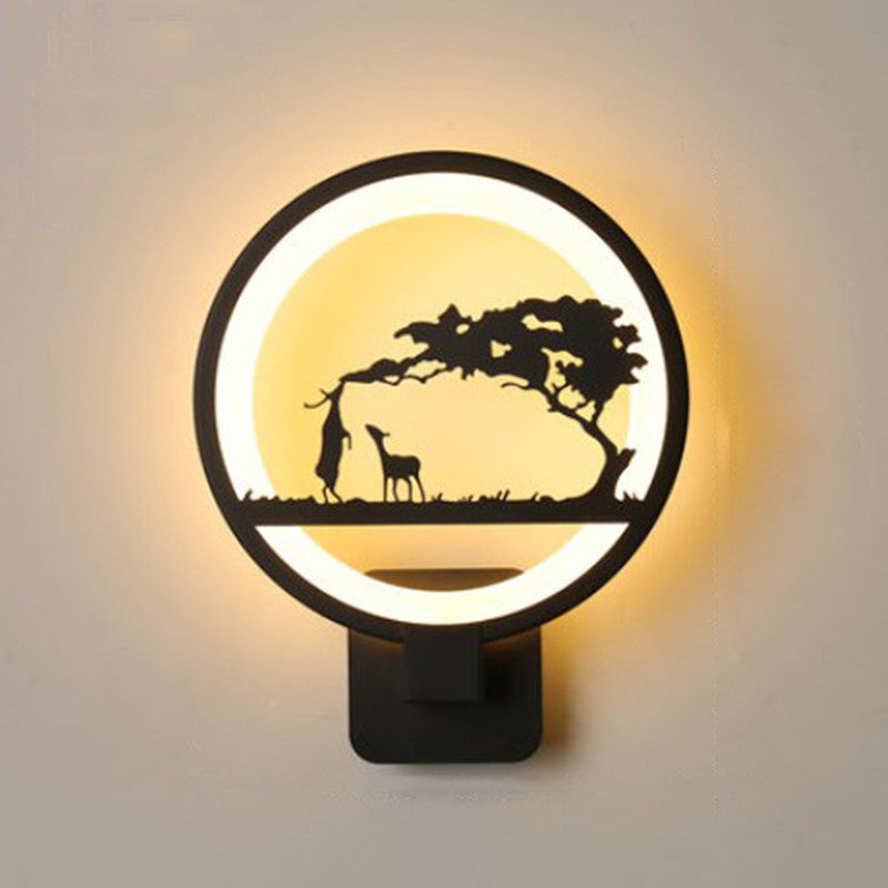 Modern LED Acrylic Wall Lamp for Home Décor - Minihomy