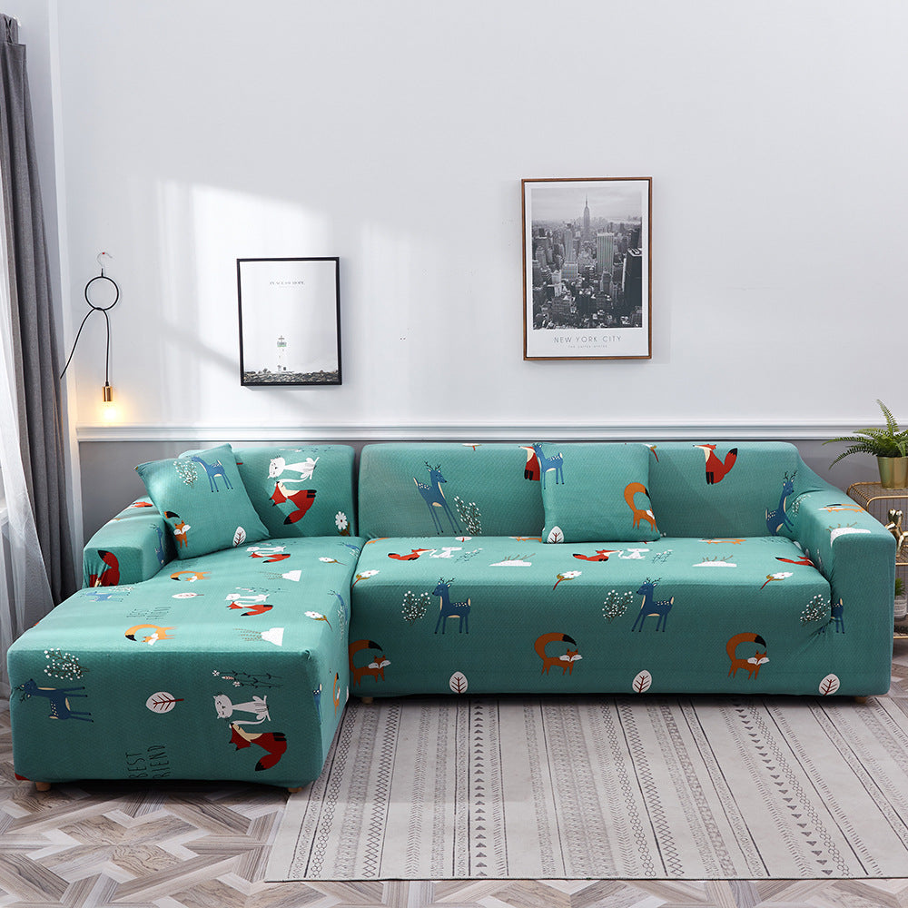 Printed sofa cushion sofa cover