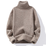 Sweater Soft Sweater Men's Slim-fit Thickened Pullover Bottoming Shirt: Stay Cozy in Style