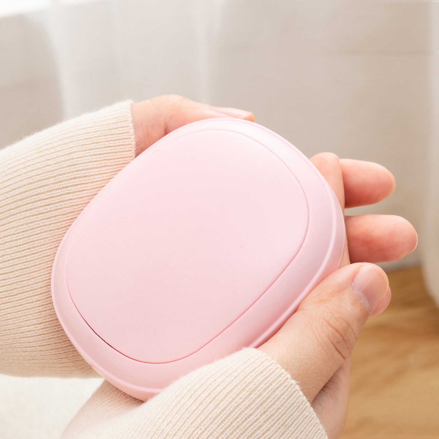 USB Hand Warmer - Portable Pebble Hand Warmer with Single Side Heating