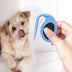 Pet Grooming Comb - Cat & Dog Hair Deshedding Brush, Knot Removal, Trimming & Blade - Minihomy