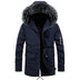 Men's Casual Zipper Regular Cotton-Padded Jacket - Minihomy