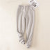 Lambskin Sweatpants Winter Women's Velvet Autumn Loose Thickening Warm Pants - Minihomy