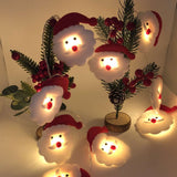 Christmas Snowman LED Light String Elk - Minihomy