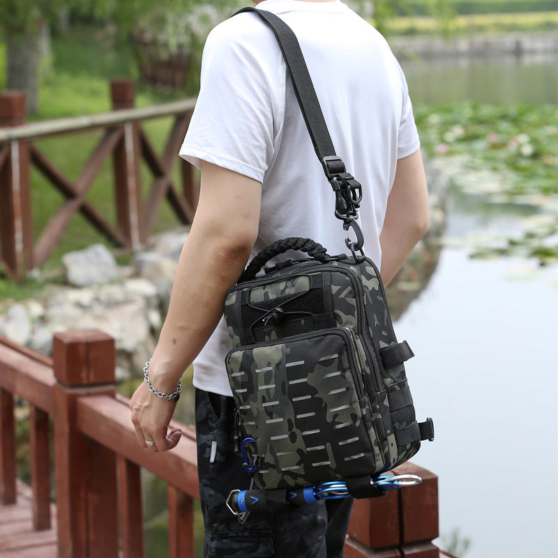 Cross-body Belt Fanny Pack Backpack Fishing Rod Bag Special Large Equipment - Minihomy