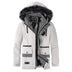 Men's Hair Collar Padded Thickened Cotton Coat Jacket: Stay Warm in Style - Minihomy