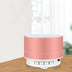 Mini Wireless Bluetooth Speaker - Portable Loudspeaker with Colorful Light Crack Sound - Minihomy