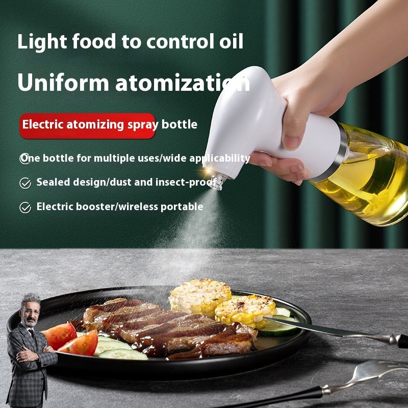 Oil Dispenser Barbecue Edible Spray Electric Fuel Injector - Minihomy