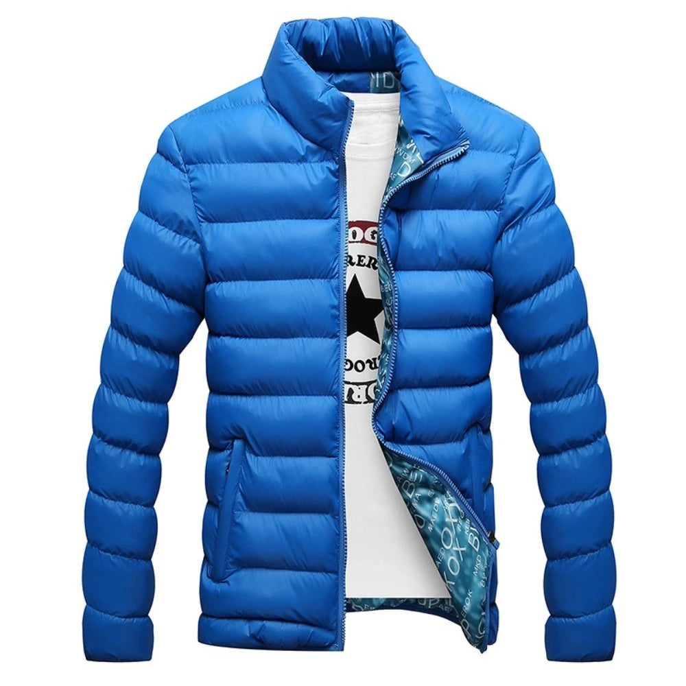 Stand Collar Cotton Padded Jacket