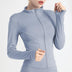 Crop-Tops Sweatshirts Gym Jacket Fitness Coat - Minihomy