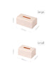 Plastic Tissue Box Square Home Tissue Container Car Napkins Holder - Minihomy