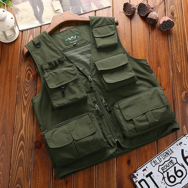 Multi-pocket fishing vest - Minihomy