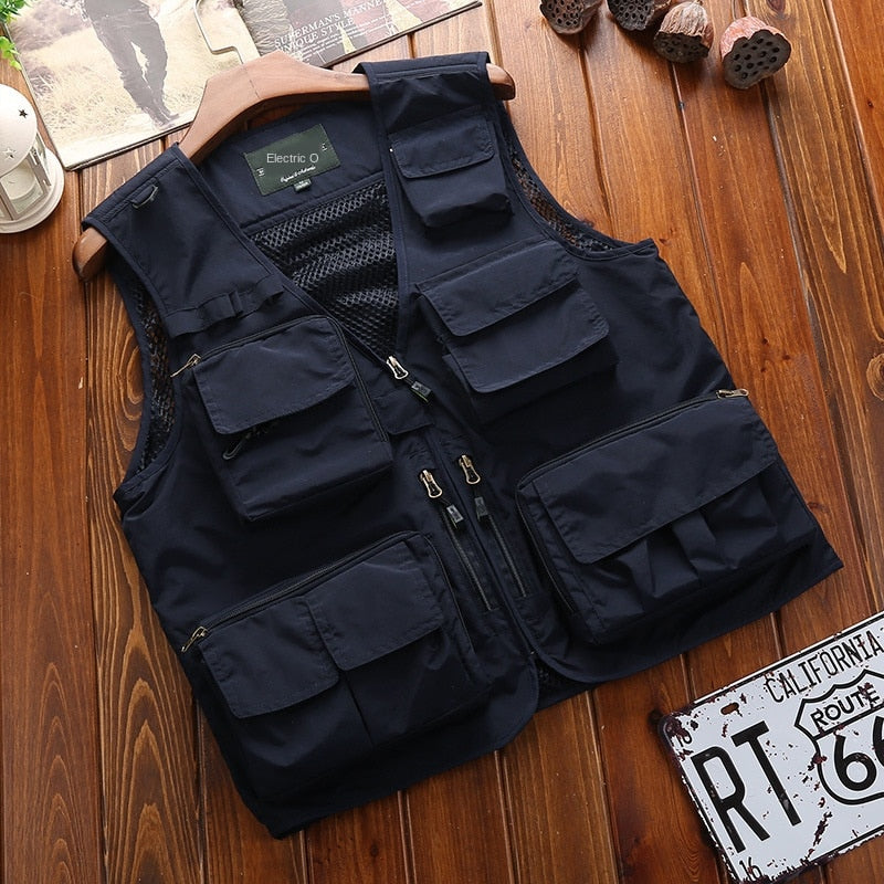 Multi-pocket fishing vest - Minihomy