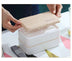 Japanese bento box office worker ins double separated lunch box - Minihomy