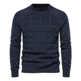 Men's Casual Round Neck Pullover Bottoming Sweater - Minihomy