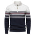 Men's Stand-up Collar All-match Half Zipper Sweater - Minihomy