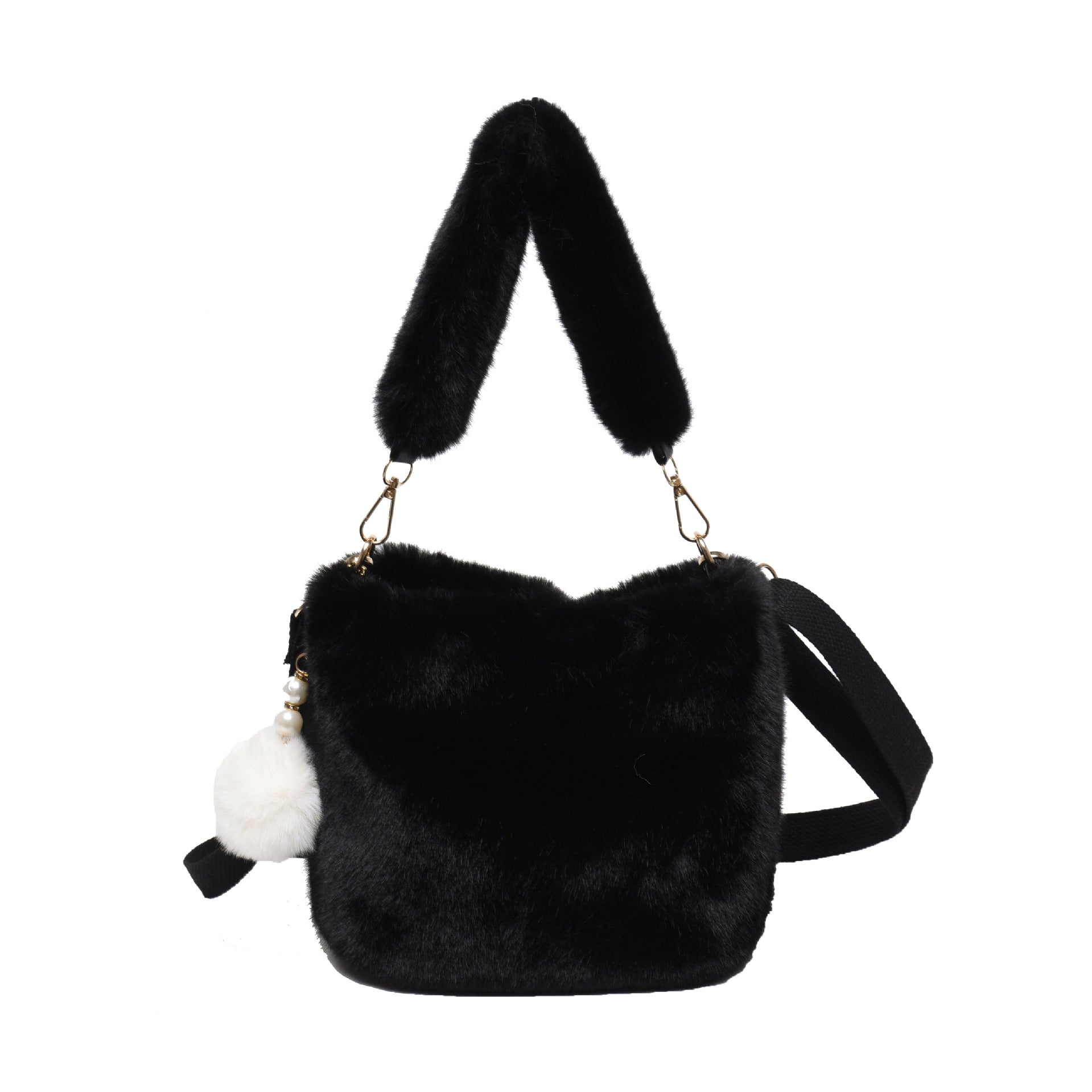 Women's One-Shoulder Portable Crossbody Bucket Bag