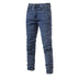 Men's Personalized Denim Washed Micro-elastic Straight-leg Trousers - Minihomy