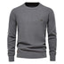 Men's Casual Round Neck Pullover Sweater - Minihomy