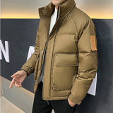 Men's Stand-up Collar Down Jacket Coat - Minihomy