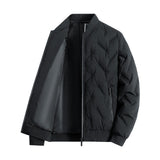 Stand-up Collar Down Jacket - Men's Fashionable Warm